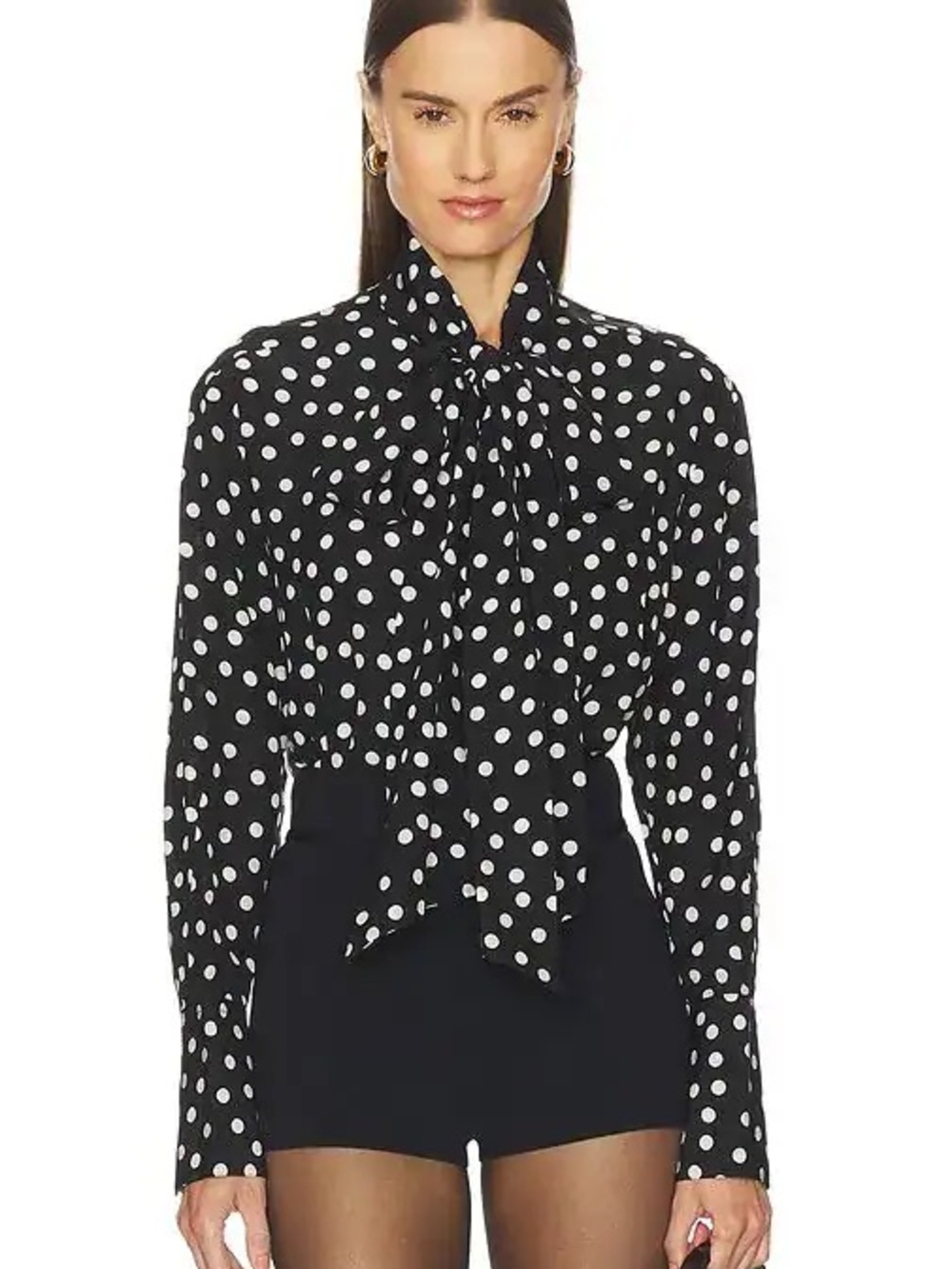 Anine Bing Rubi Double Dot Shirt